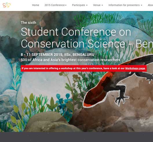 Students' Conference for Conservation Science - Bangalore